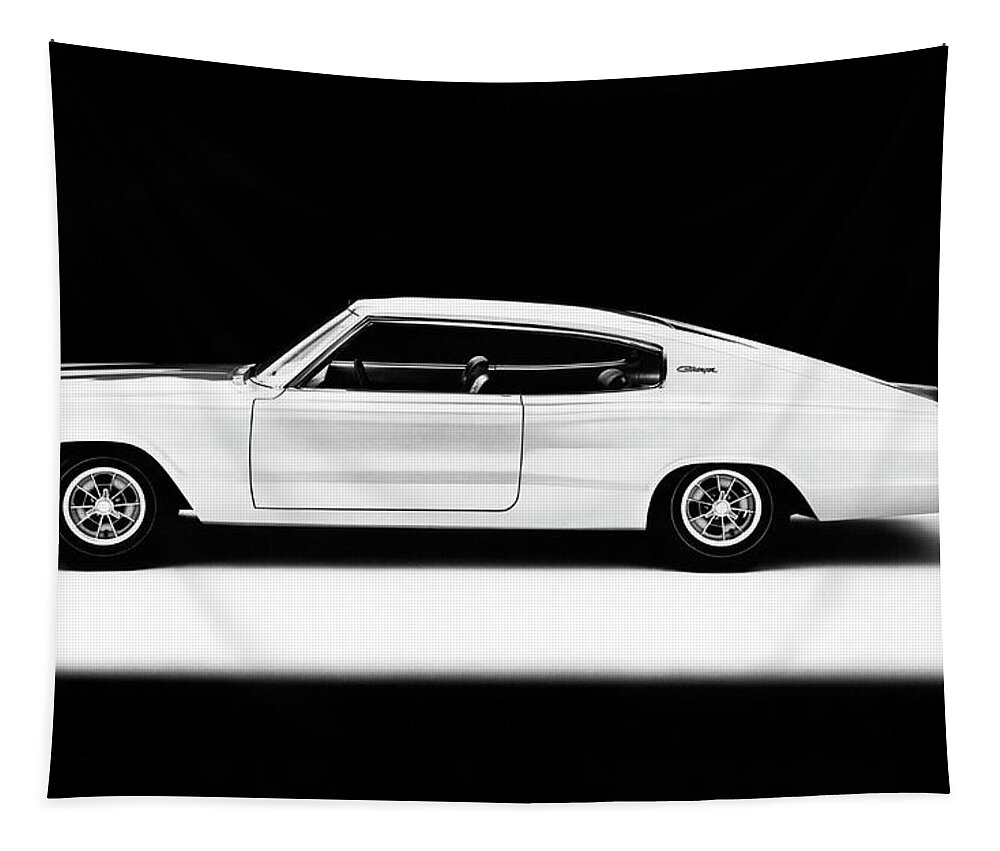1960s Tapestry featuring the photograph 1965 Dodge Charger II by Underwood Archives