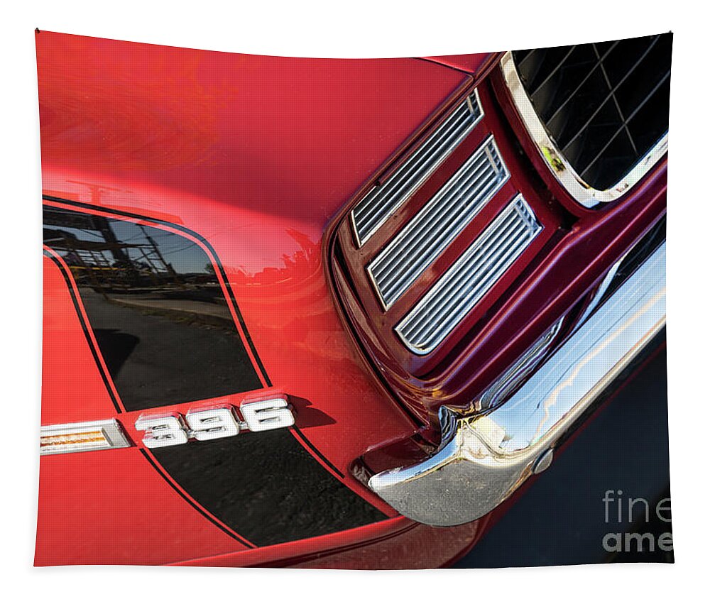 Automotive Tapestry featuring the photograph 1969 Rally Sport Camaro by Dennis Hedberg