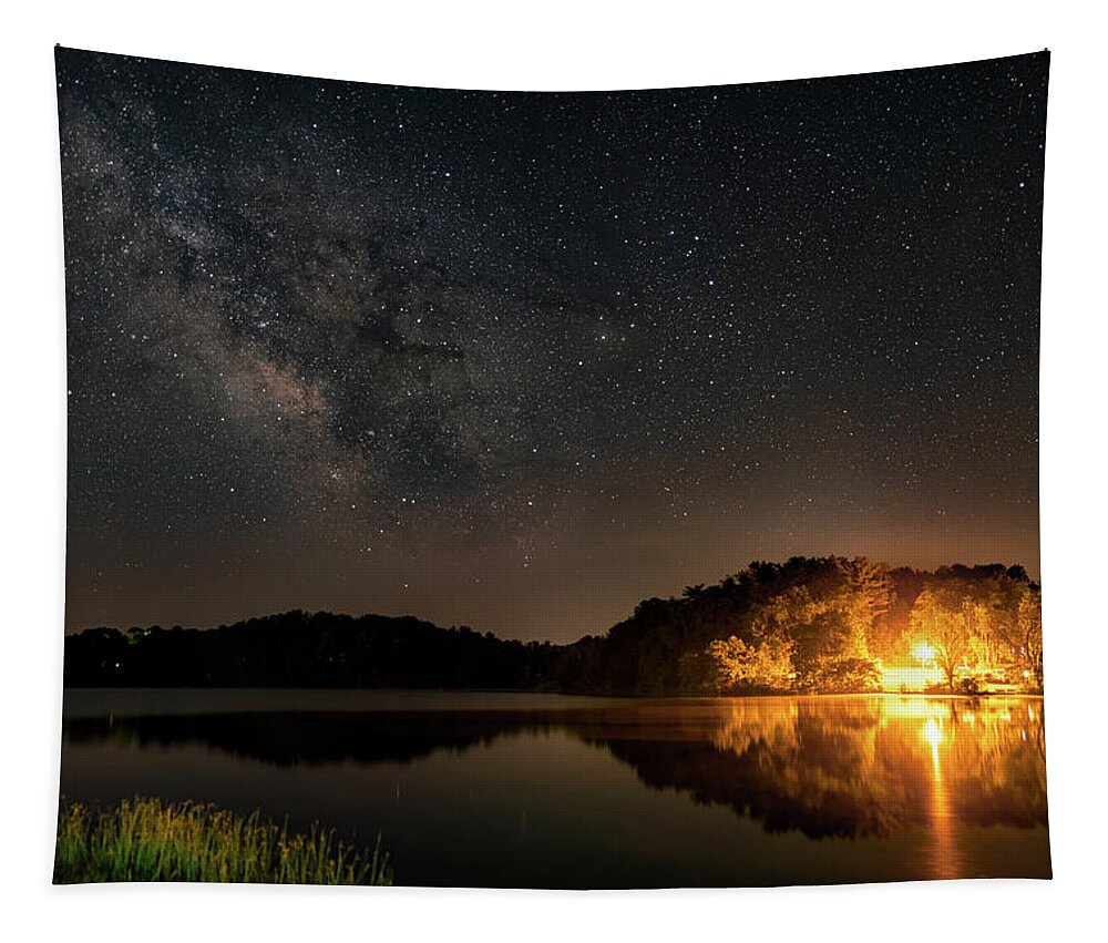 Starlight Tapestry featuring the photograph Country Stars #2 by Arthur Oleary