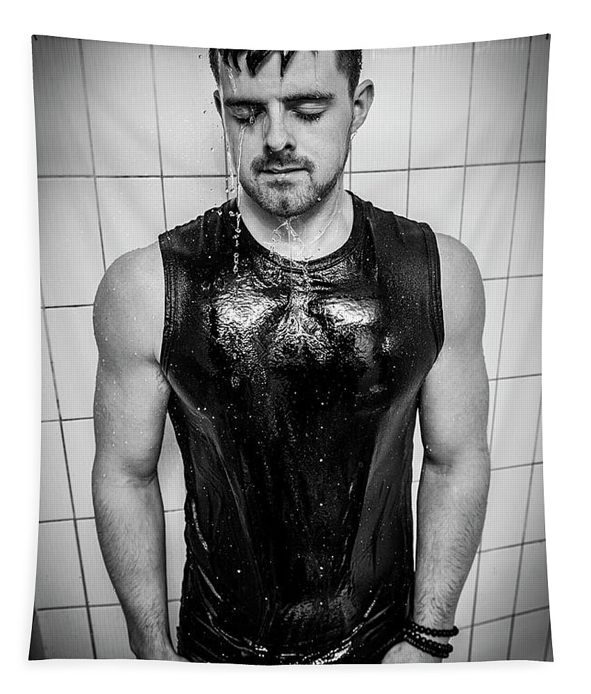 Wet Tapestry featuring the photograph dv8Photography by Jim Whitley