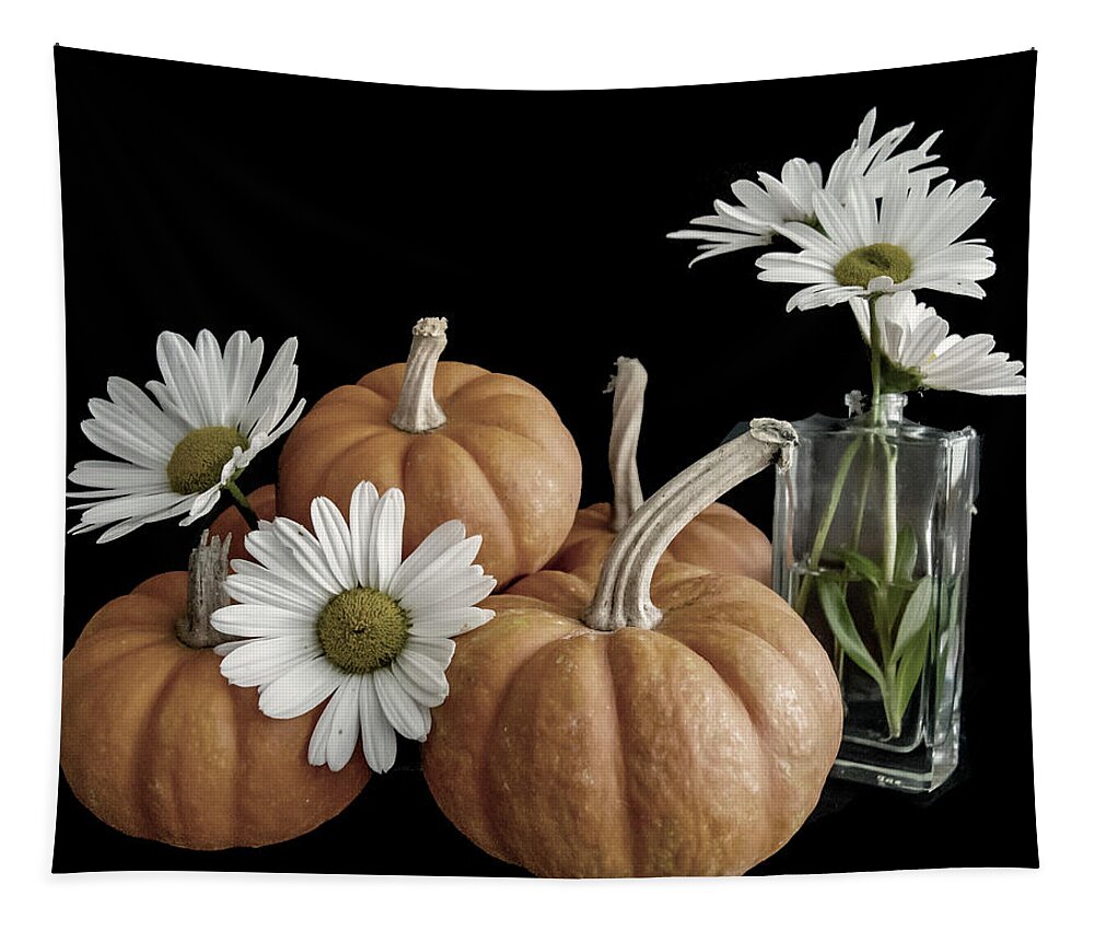Flowers Tapestry featuring the photograph Happy Autumn by Cathy Kovarik