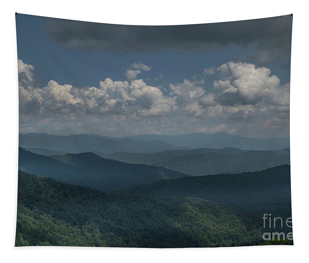 3607 Tapestry featuring the photograph Mountian Overlook #3 by FineArtRoyal Joshua Mimbs