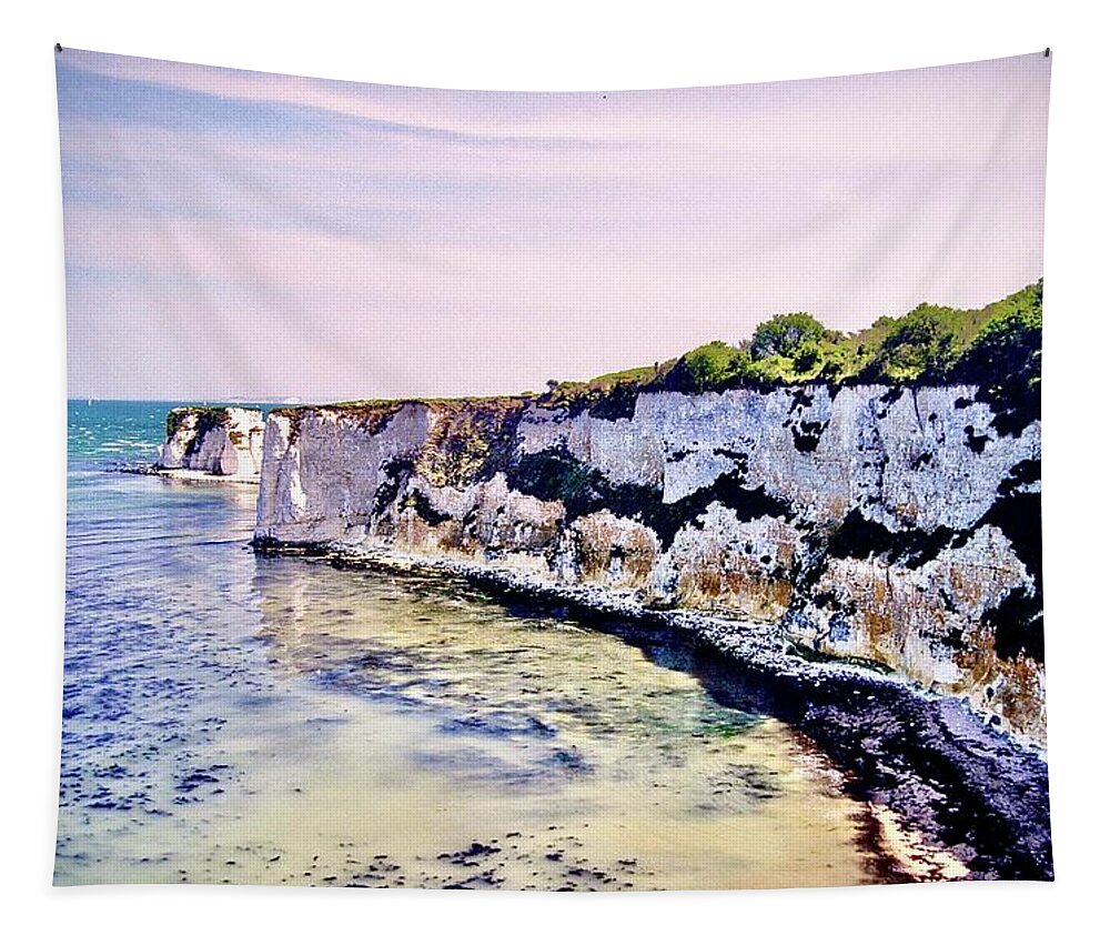  Tapestry featuring the photograph The Jurassic Coast #2 by Gordon James