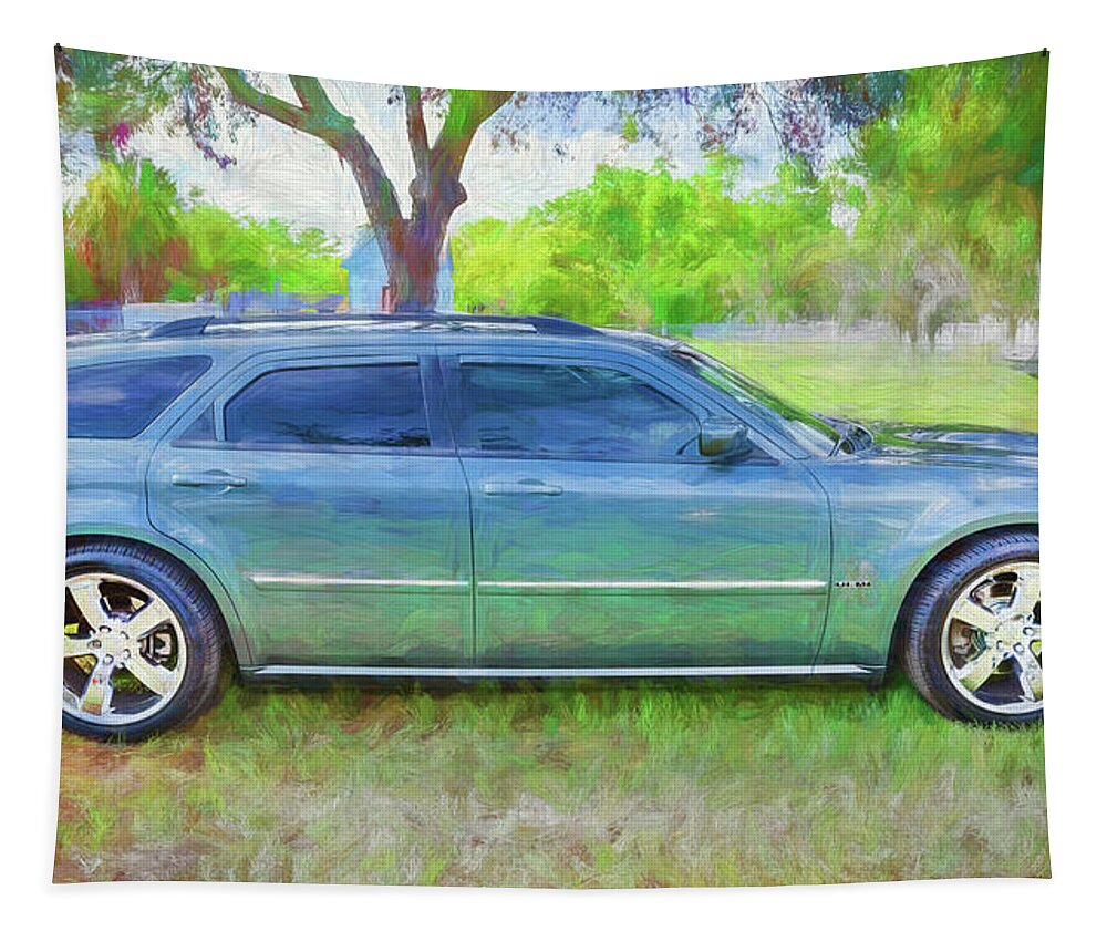 2006 Dodge Magnum Rt Tapestry featuring the photograph 2006 Dodge Magnum RT X108 by Rich Franco