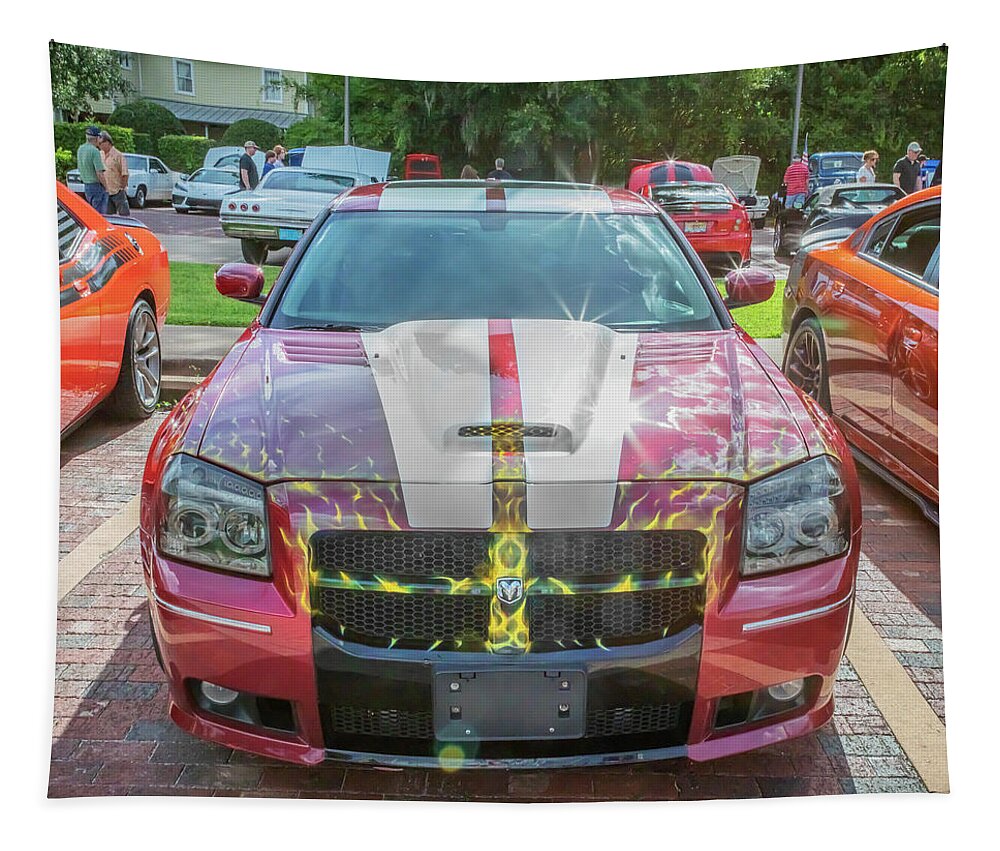 2007 Dodge Magnum Srt 8 Tapestry featuring the photograph 2007 Dodge Magnum SRT 8 X105 by Rich Franco