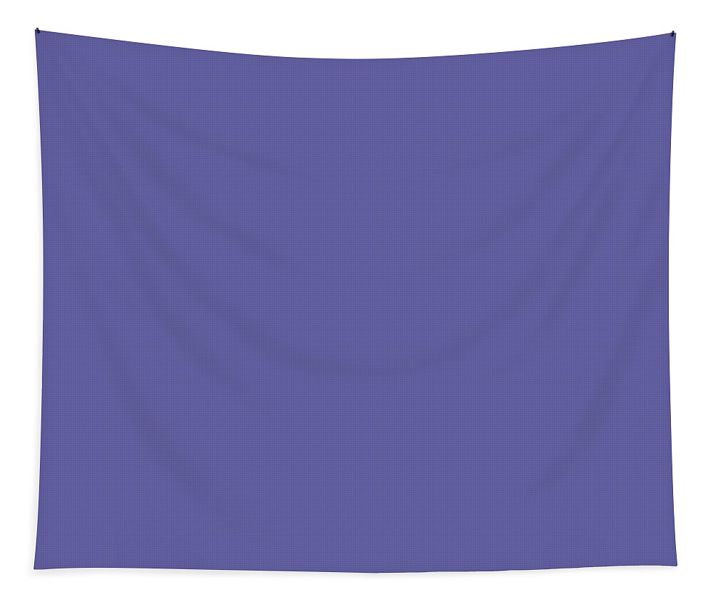 2022 Tapestry featuring the digital art 2022 Veri Peri Blue Gray Purple by Delynn Addams