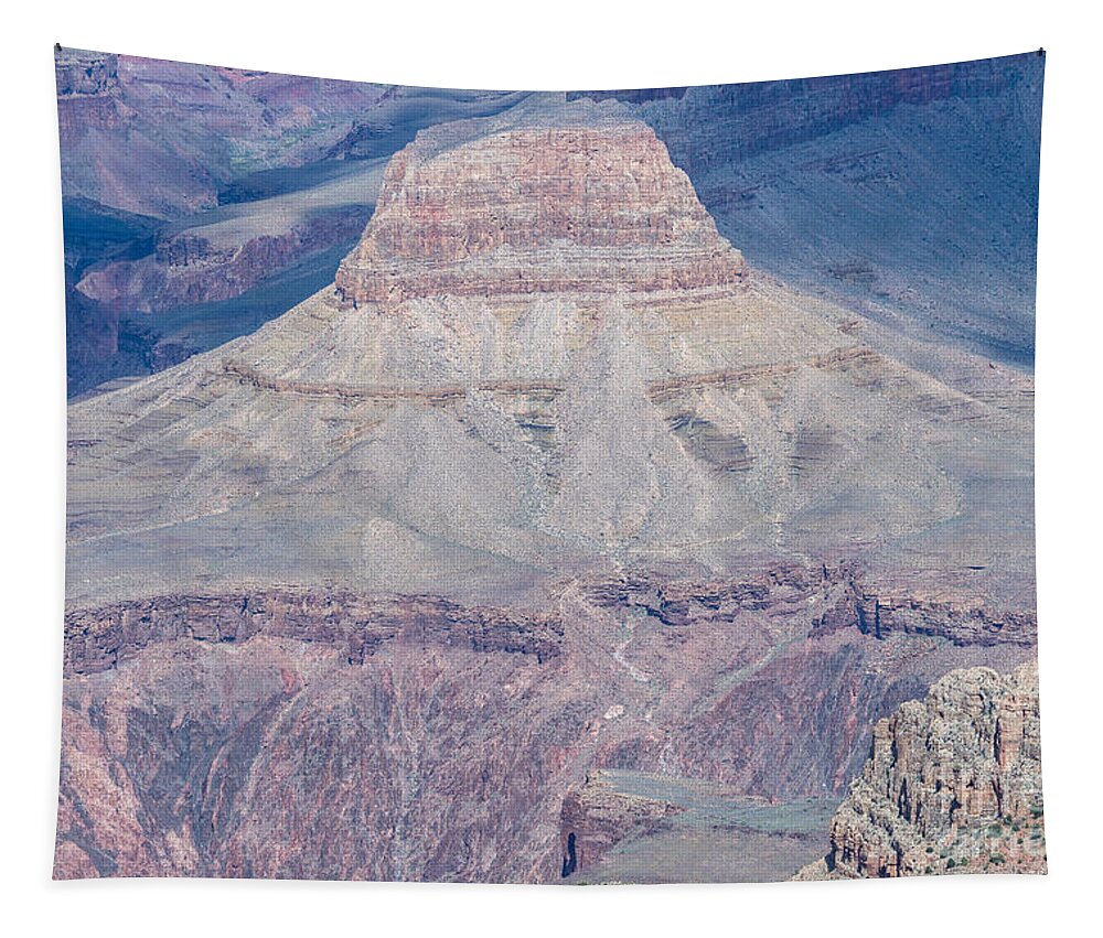 The Grand Canyon Tapestry featuring the digital art The Grand Canyon #21 by Tammy Keyes