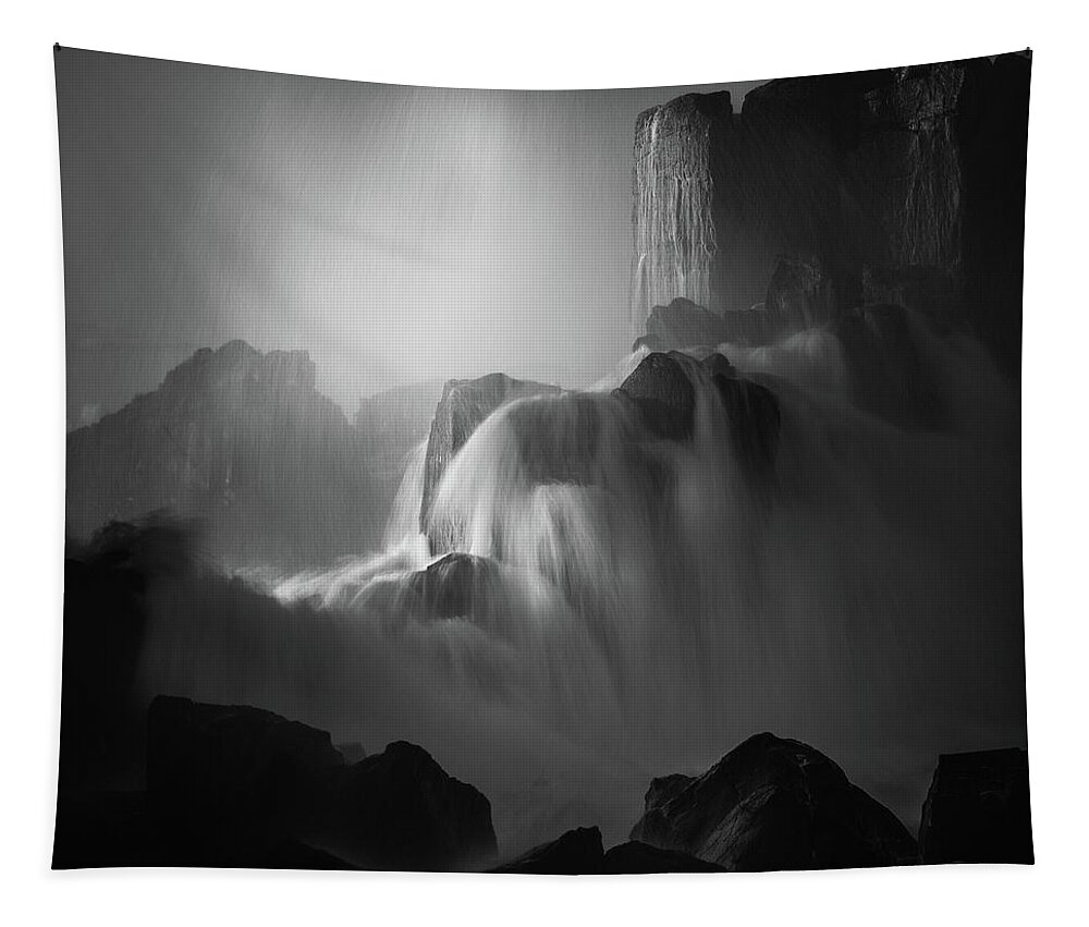 Monochrome Tapestry featuring the photograph Bombo by Grant Galbraith