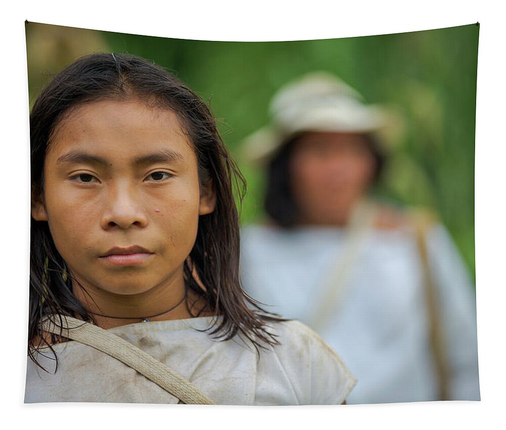 Minca Tapestry featuring the photograph Minca Magdalena Colombia #4 by Tristan Quevilly