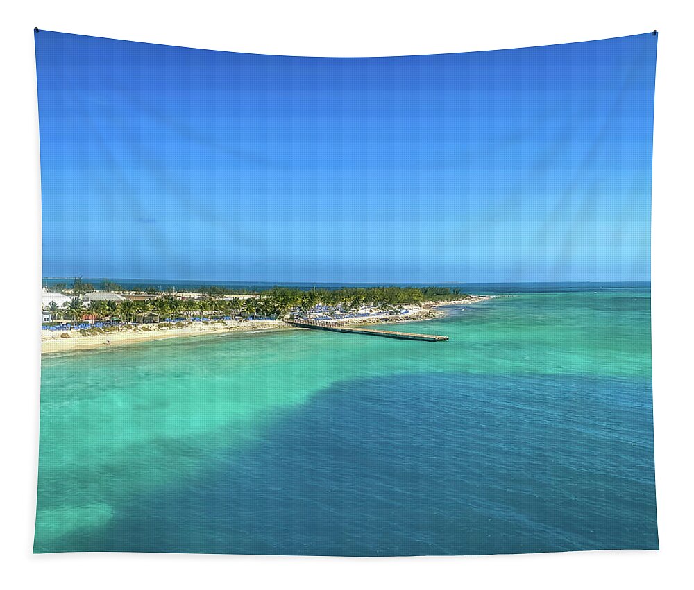 Grand Turk Turks And Caicos Tapestry featuring the photograph Grand Turk Turks and Caicos #5 by Paul James Bannerman