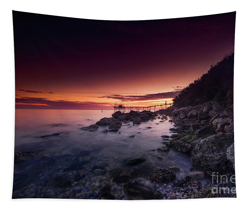 Marco Crupi Rome Photography Tapestry featuring the photograph 6 seconds of Dawn by Marco Crupi