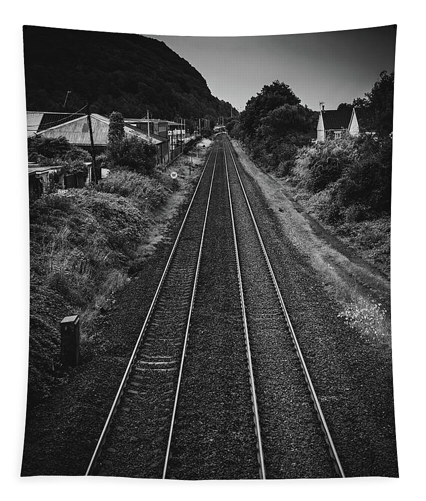 Railway Tapestry featuring the photograph A Gloom with a View by Gavin Lewis
