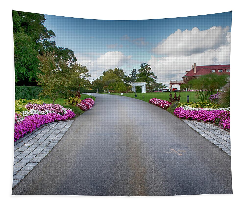 Flowers Tapestry featuring the photograph A Little Beauty 7010 by Tom Kelly