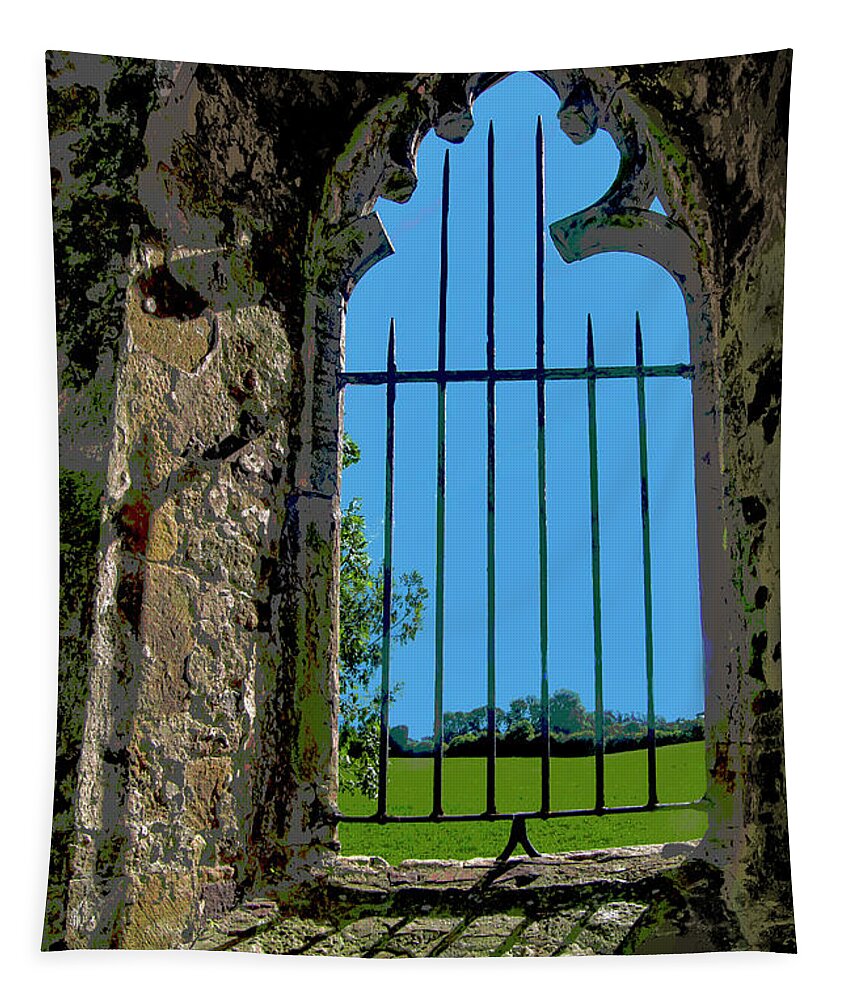 Window Tapestry featuring the photograph A Spirit Within by Edward Shmunes
