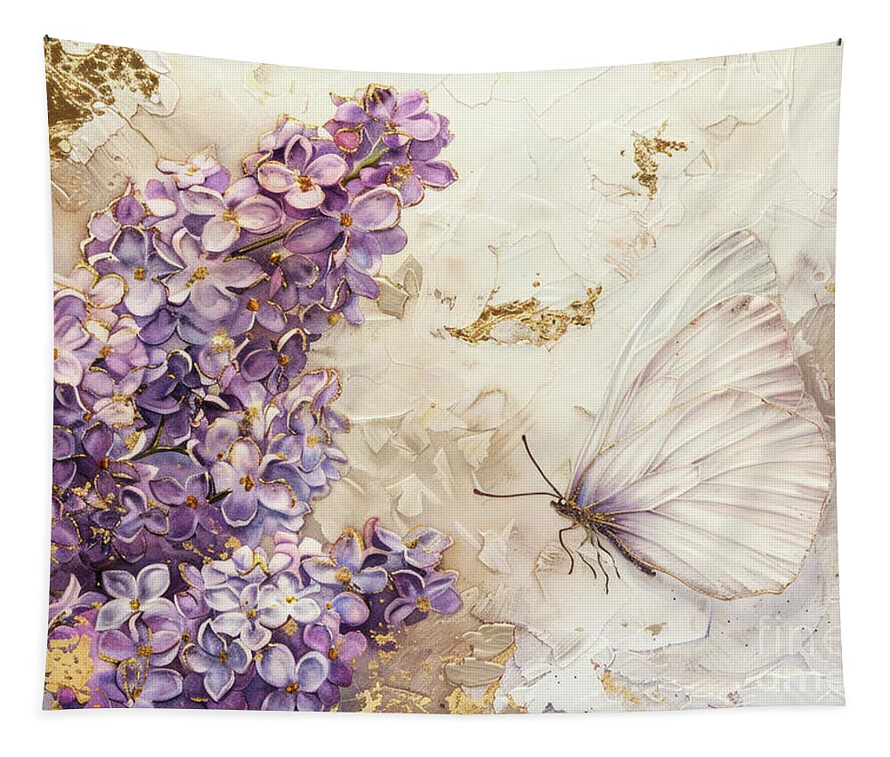 Spring Tapestry featuring the painting A Spring Epiphany by Tina LeCour