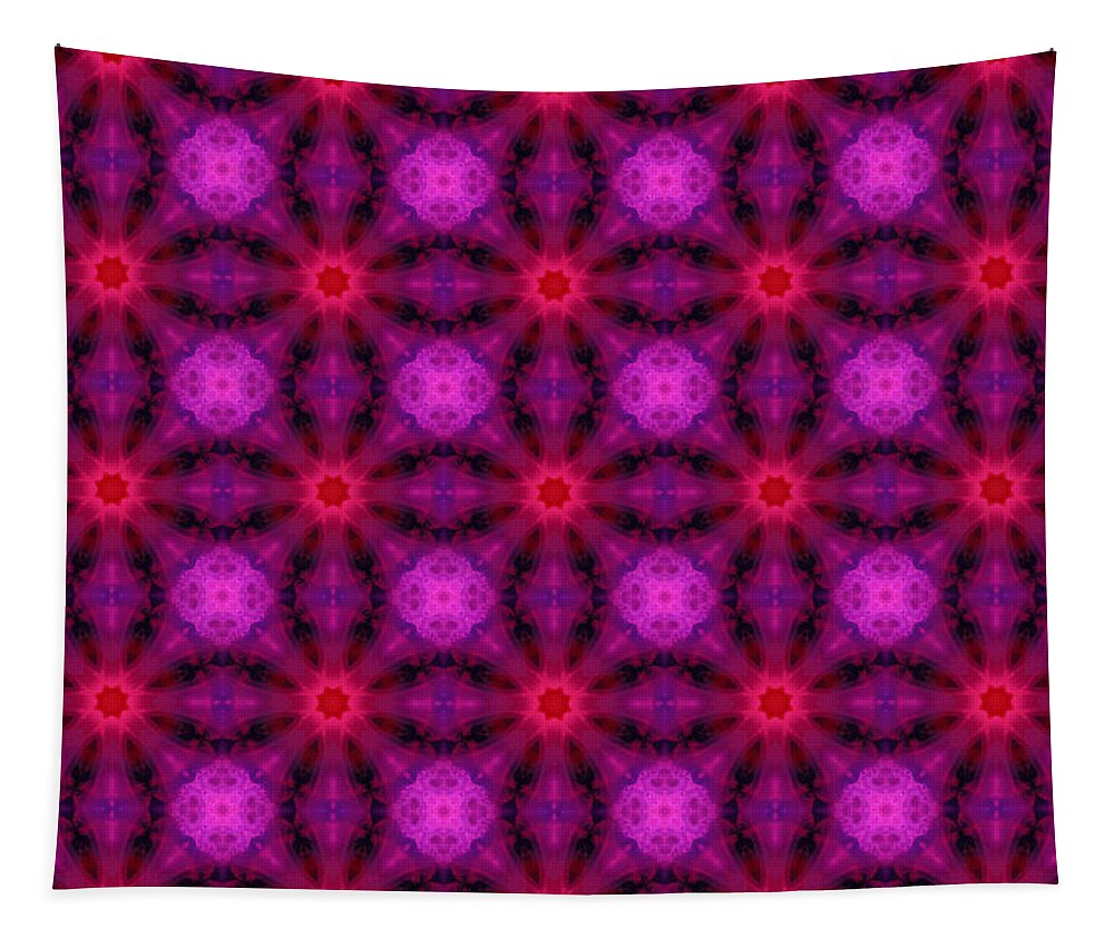 Abstract Art Tapestry featuring the photograph Abstract Art Geometric Connection by Caterina Christakos