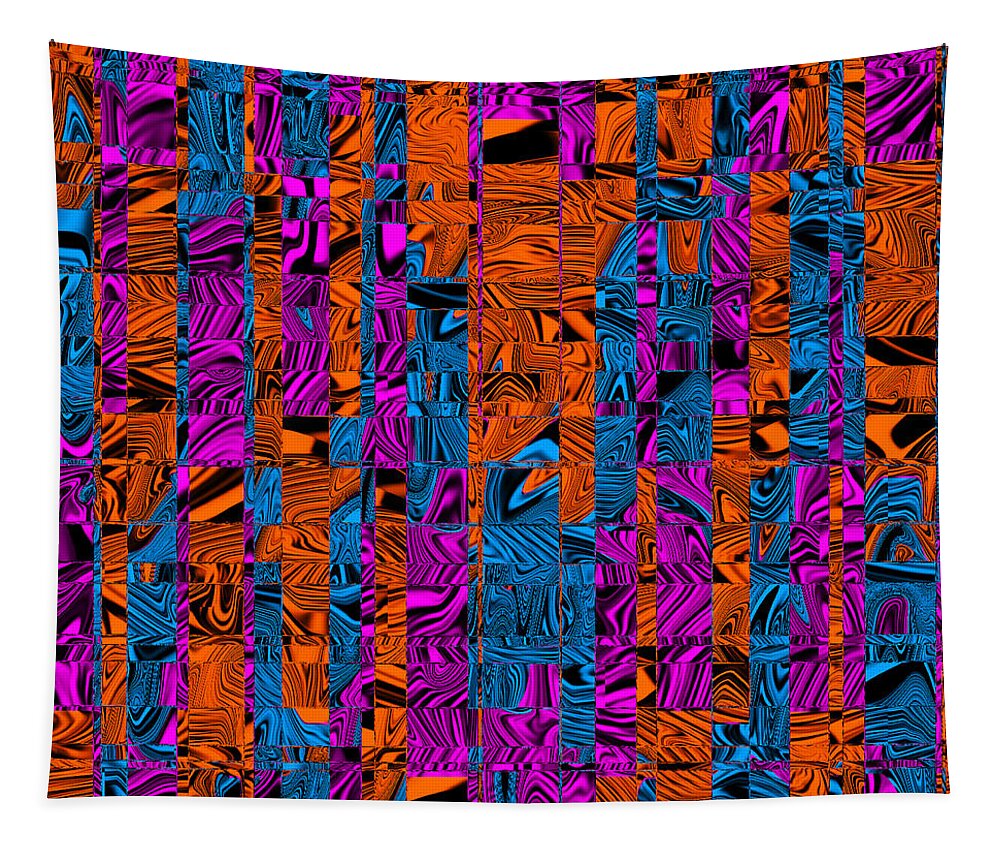 Digital Tapestry featuring the digital art Abstract Pattern by Ronald Mills