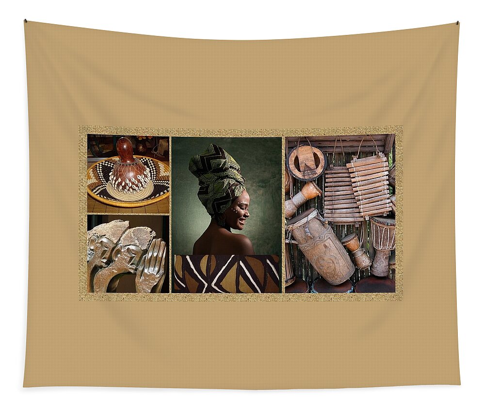Africa Tapestry featuring the photograph Africa Still Speaks by Nancy Ayanna Wyatt