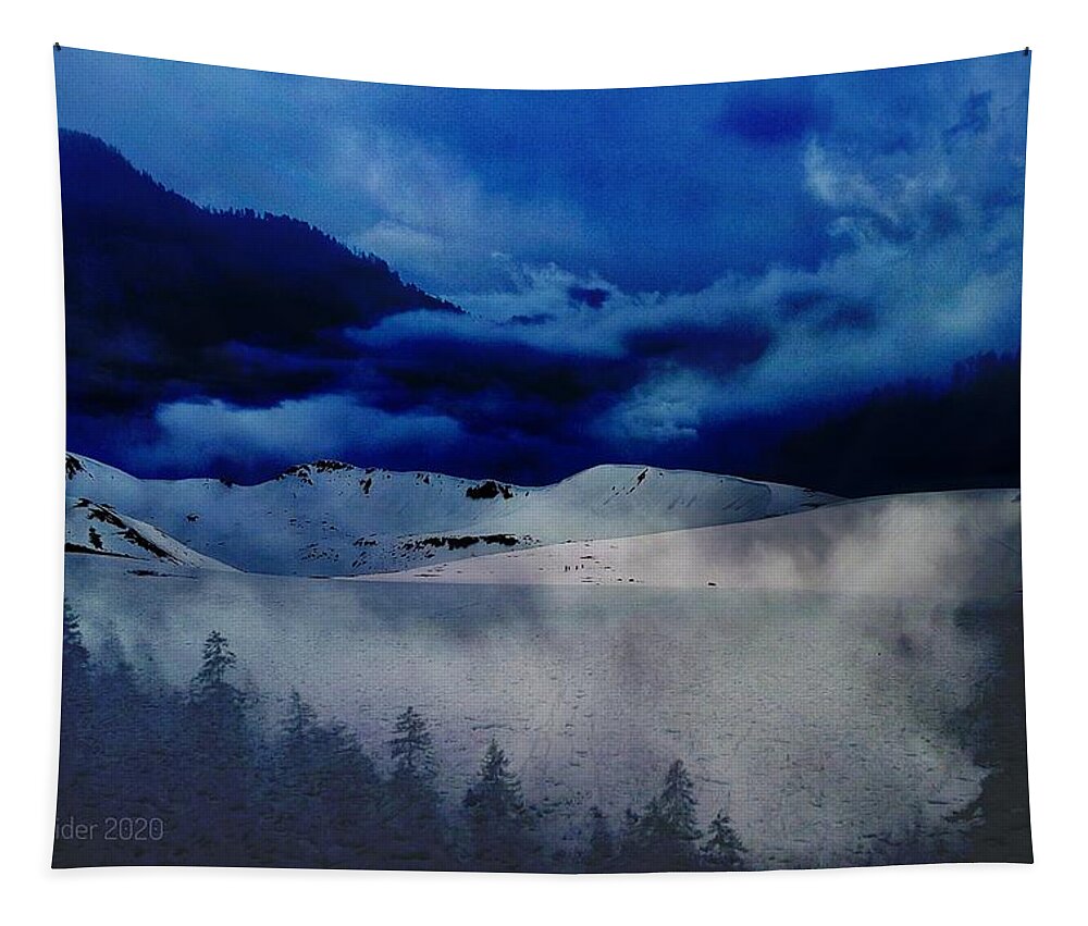 Alpine Tapestry featuring the photograph Alpine Winter Storm by William Slider