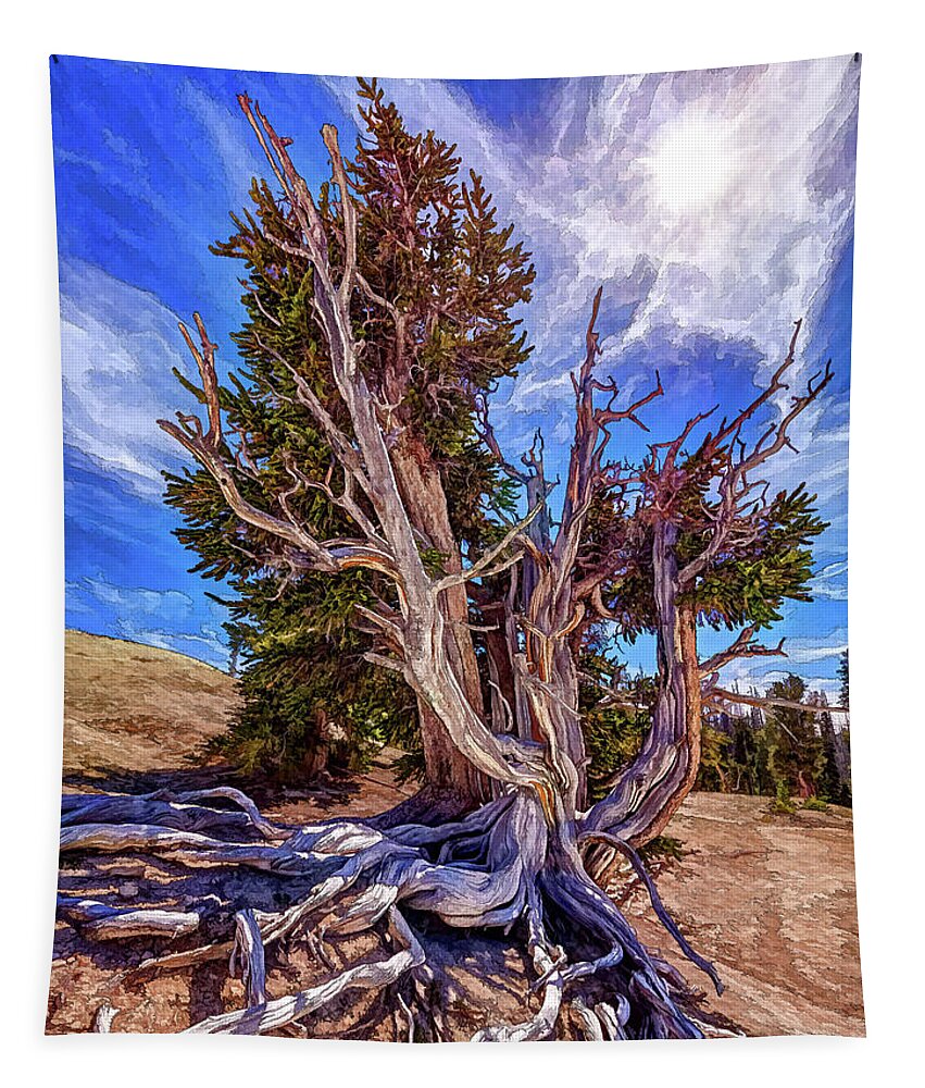 Nature Tapestry featuring the photograph Ancient Expansion by ABeautifulSky Photography by Bill Caldwell