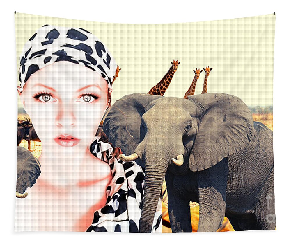 Animalright Tapestry featuring the photograph Animarights by Yvonne Padmos