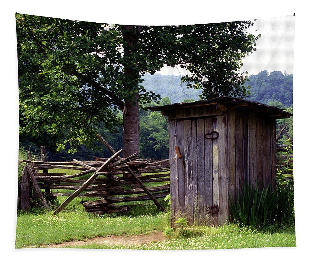 F2-ea-0790 Tapestry featuring the photograph Appalachian Hill-ton by Paul W Faust - Impressions of Light
