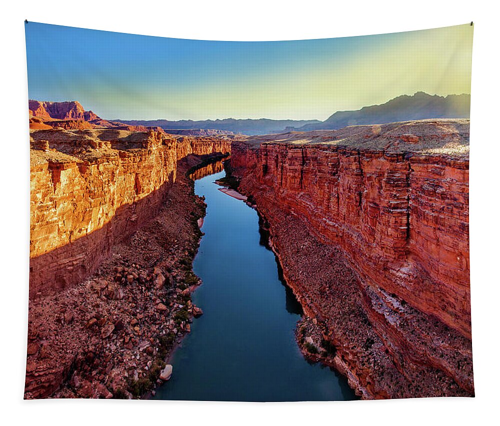 Arizona Sunrise Tapestry featuring the photograph Arizona Sunrise by Az Jackson