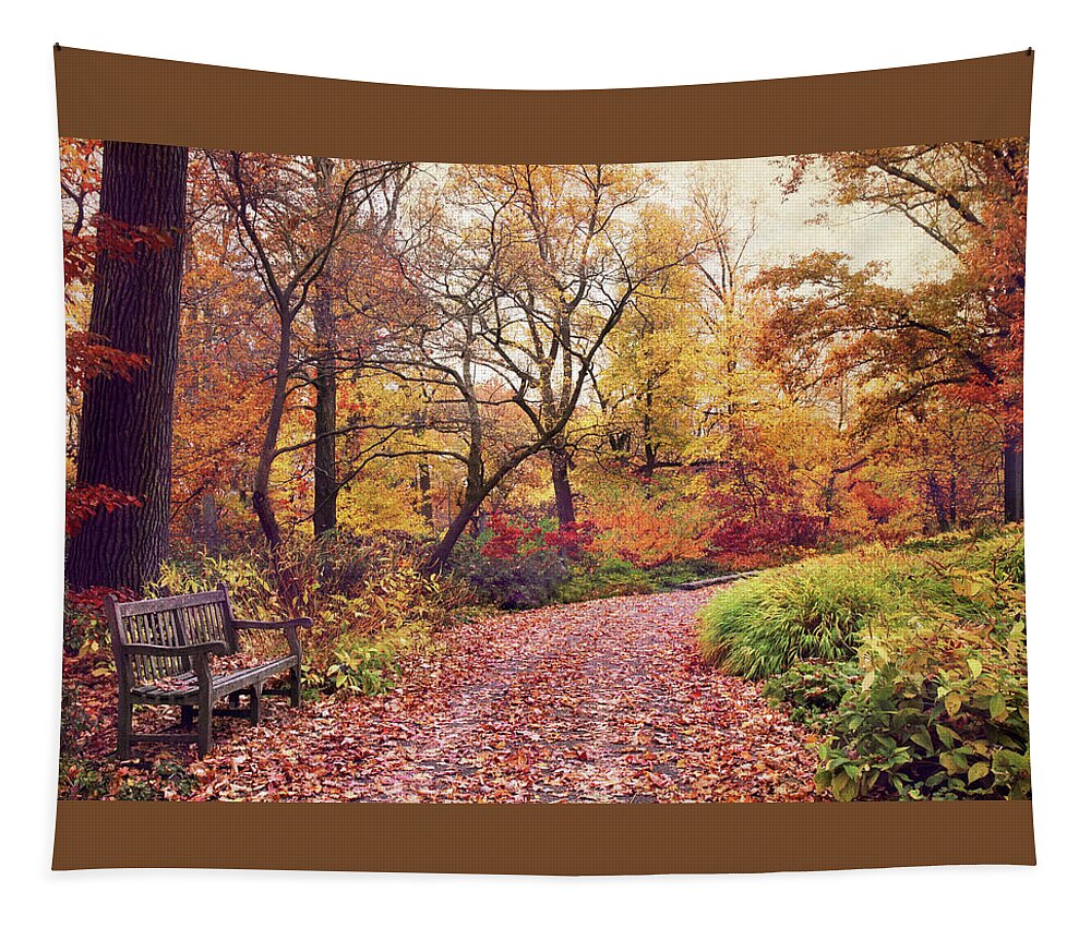 Autumn Tapestry featuring the photograph Autumn Azalea Garden by Jessica Jenney
