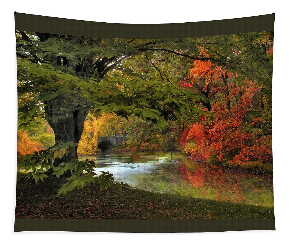 Autumn Tapestry featuring the photograph Autumn Reverie by Jessica Jenney