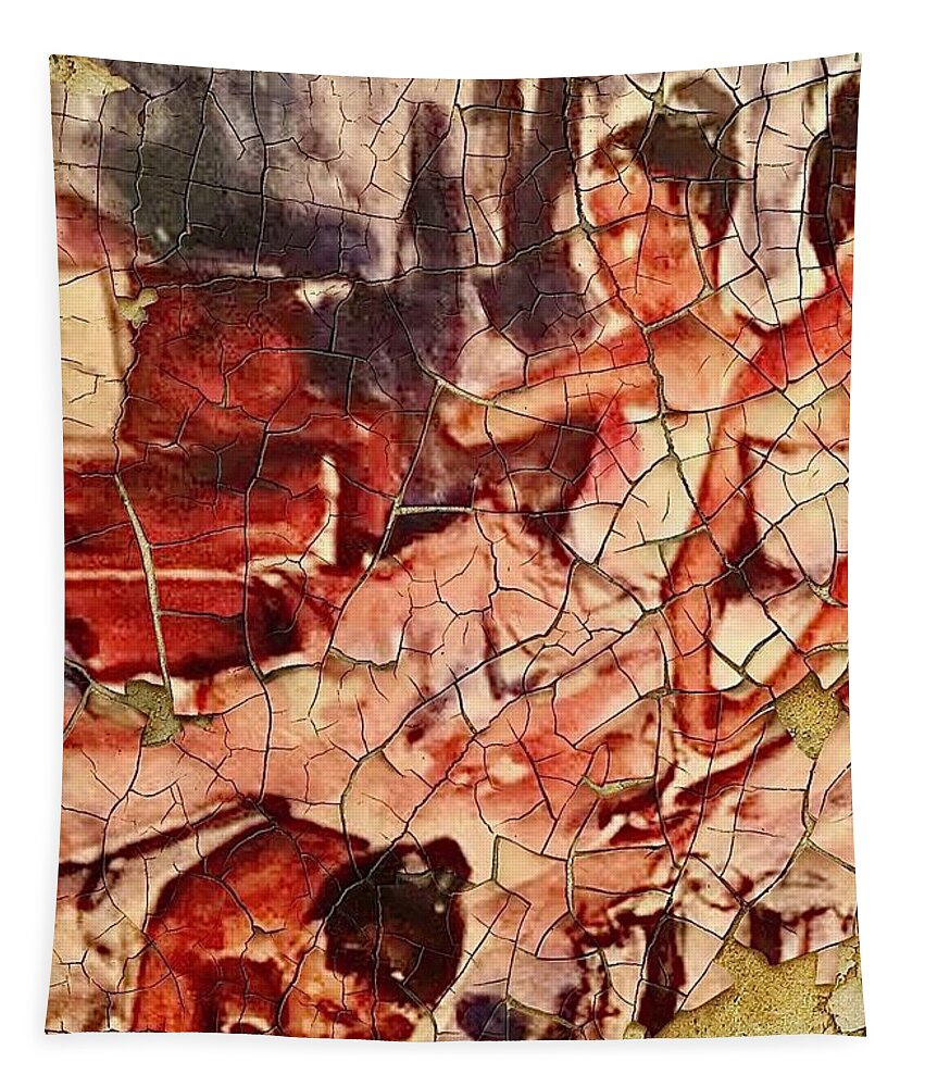  Tapestry featuring the painting Ballerina 2.0 by Angie ONeal