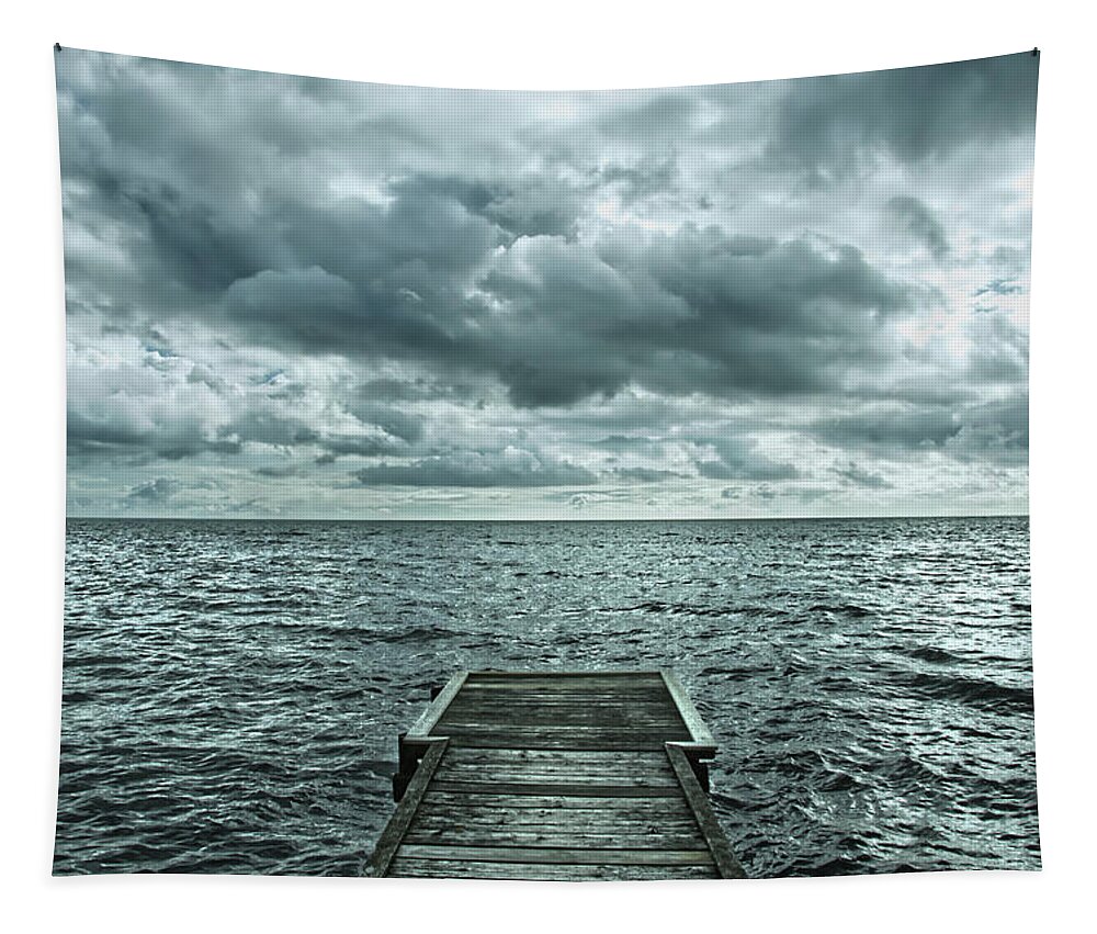 Kapelleudden Tapestry featuring the photograph Baltic Sea from Kapelleudden by Elaine Berger