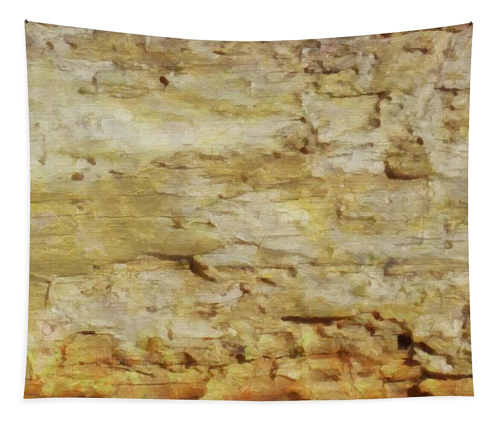 Bark Tapestry featuring the mixed media Bark Texture by Christopher Reed
