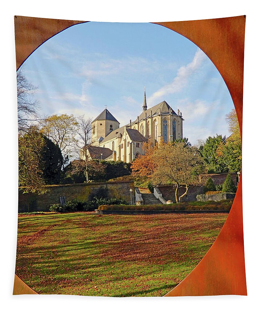 Europe Tapestry featuring the photograph Basilica of St. Vitus by Juergen Weiss