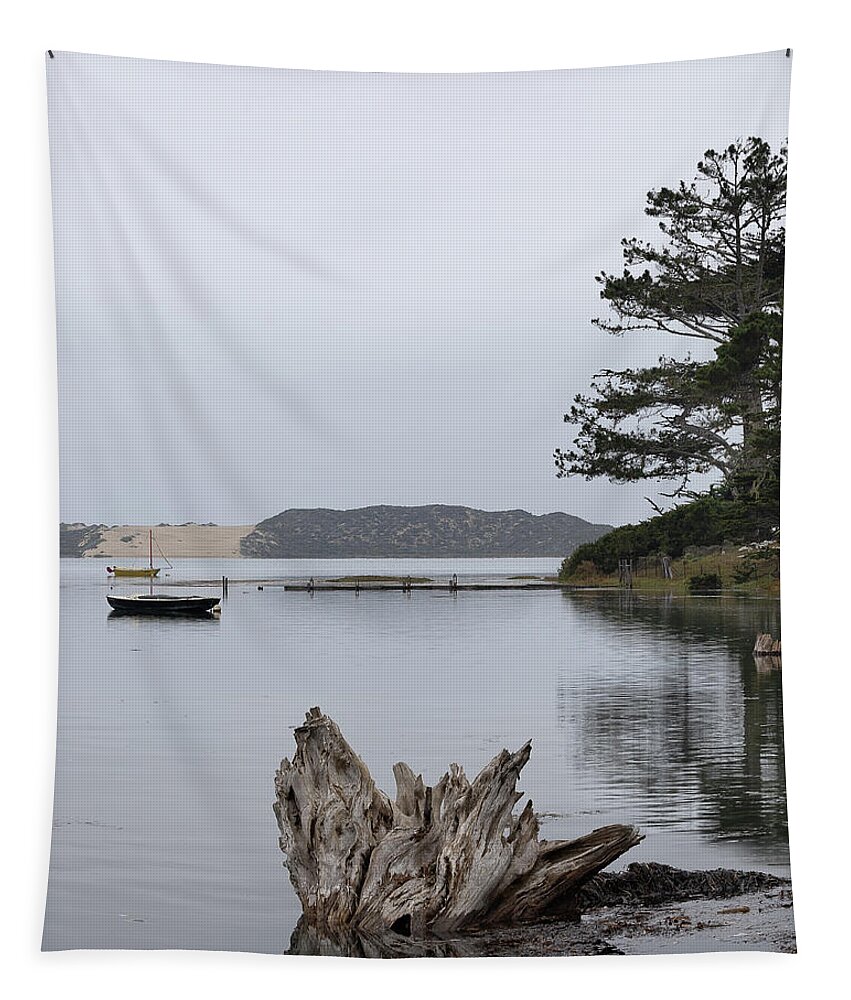  Tapestry featuring the photograph Baywood by Lars Mikkelsen