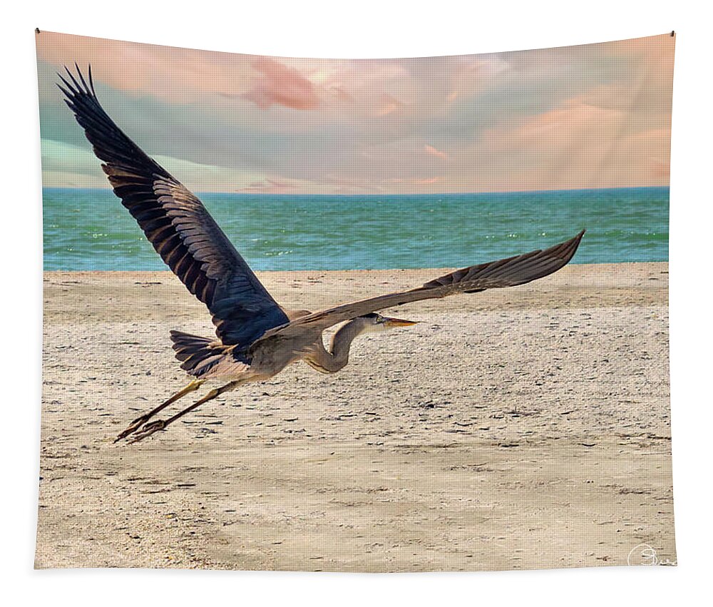 Susan Molnar Tapestry featuring the photograph Beach Angel by Susan Molnar