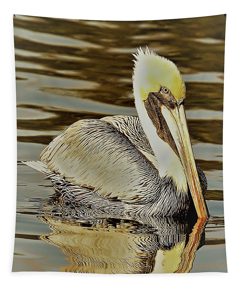 Pelican Tapestry featuring the photograph Beautiful Browns by Joanne Carey