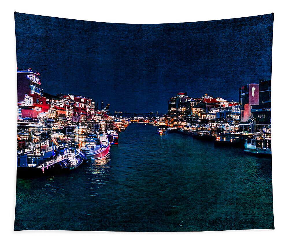 Photography Tapestry featuring the photograph Beautiful night out by Yasmina Baggili