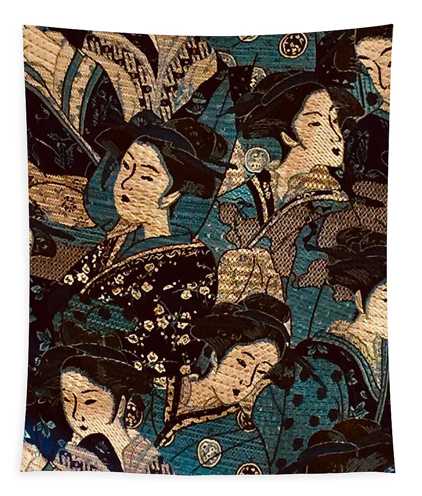 China Tapestry featuring the photograph Beauties by Kerry Obrist