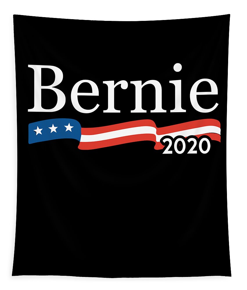 Bernie Sanders Tapestry featuring the digital art Bernie For President 2020 by Flippin Sweet Gear