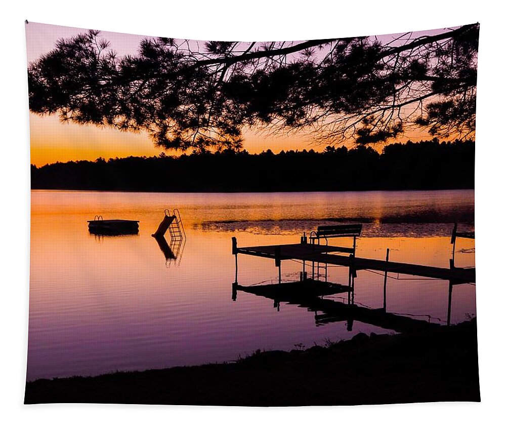 Booth Tapestry featuring the photograph Booth Lake by Windshield Photography