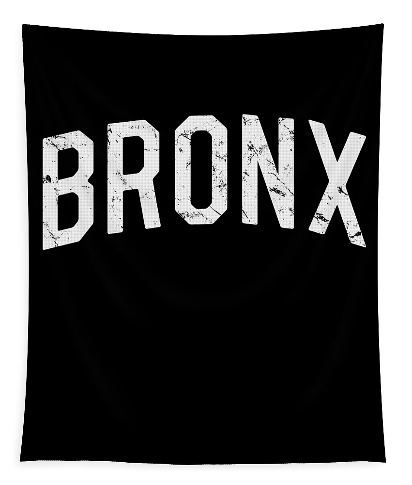 Funny Tapestry featuring the digital art Bronx by Flippin Sweet Gear