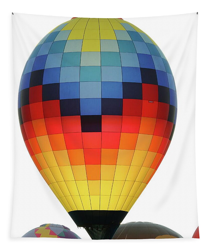 Balloon Tapestry featuring the photograph Bursting With Color by Lens Art Photography By Larry Trager