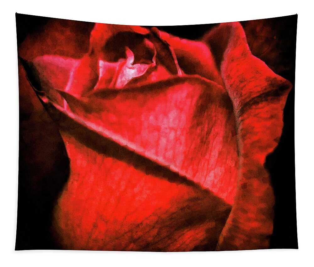 Rose Tapestry featuring the photograph By Any Other Name by Lawrence Knutsson