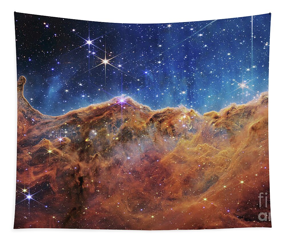 Astronomical Tapestry featuring the photograph C056/2352 by Science Photo Library
