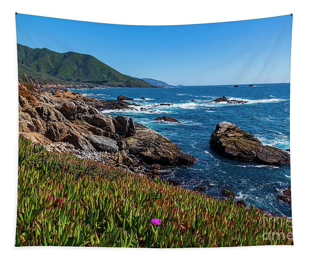 Big Sur Tapestry featuring the photograph California Coast by Rich Cruse