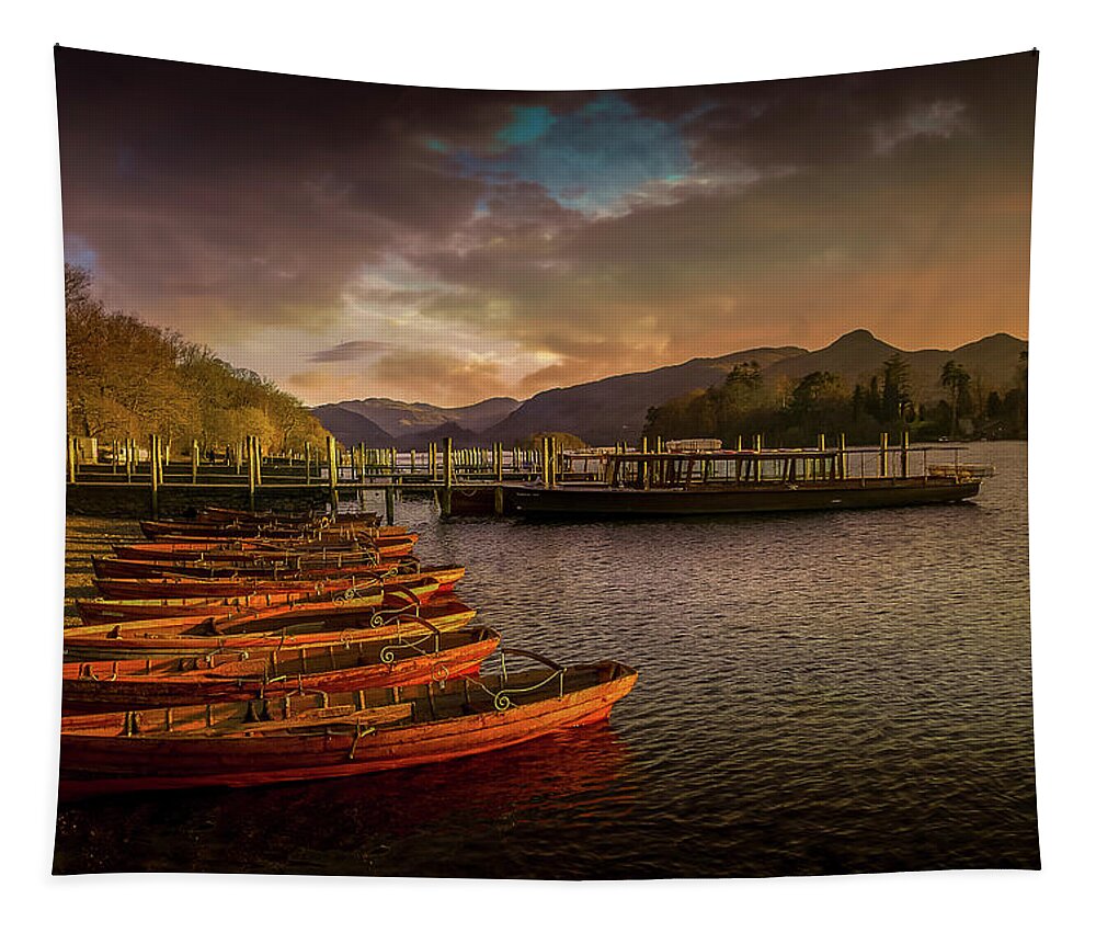 Peace Tapestry featuring the photograph Calm by Chris Boulton