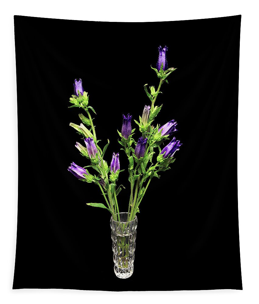 Canterbury Bells Tapestry featuring the photograph Canterbury Bells by Shane Bechler