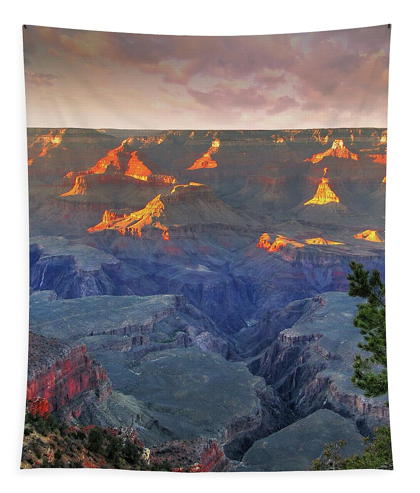Fine Art Tapestry featuring the photograph Canyon Color by Robert Harris
