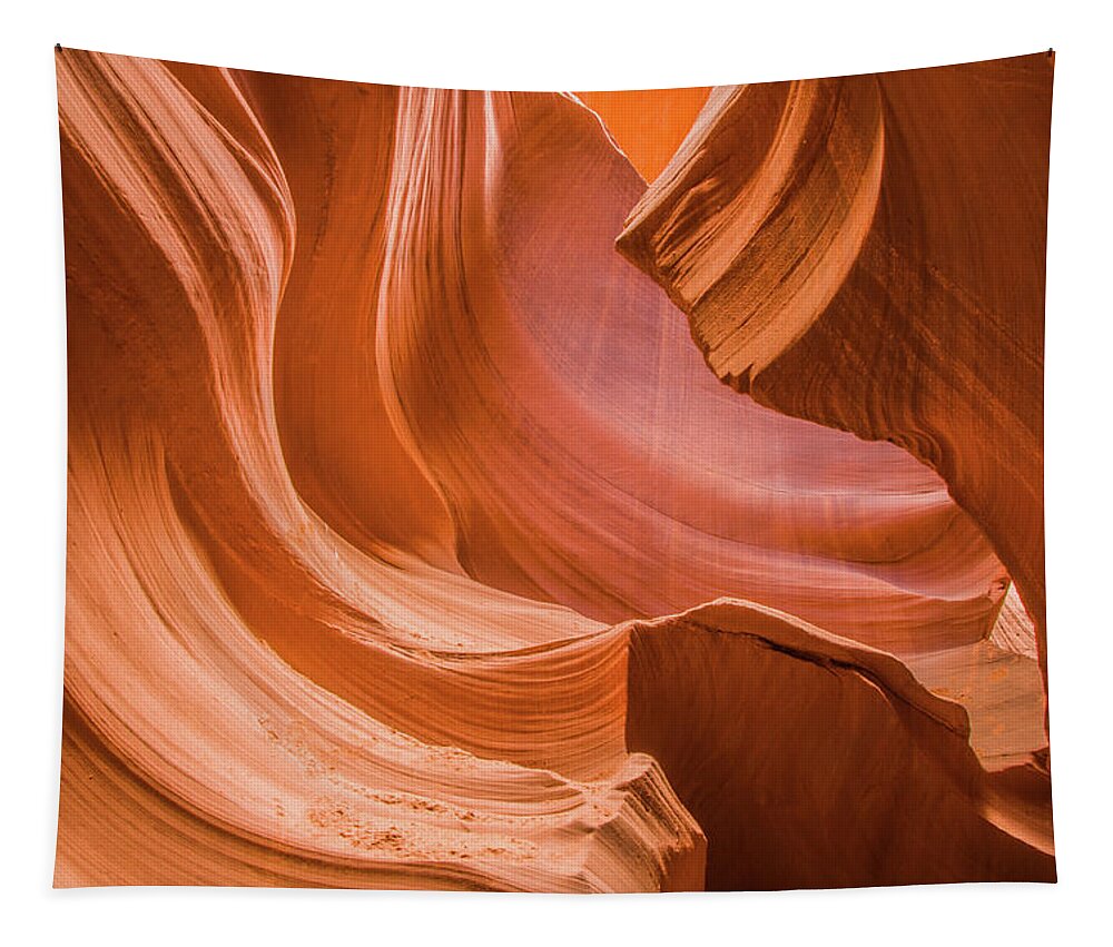 Antelope Canyon Tapestry featuring the photograph Canyon Swirls by Rob Hemphill