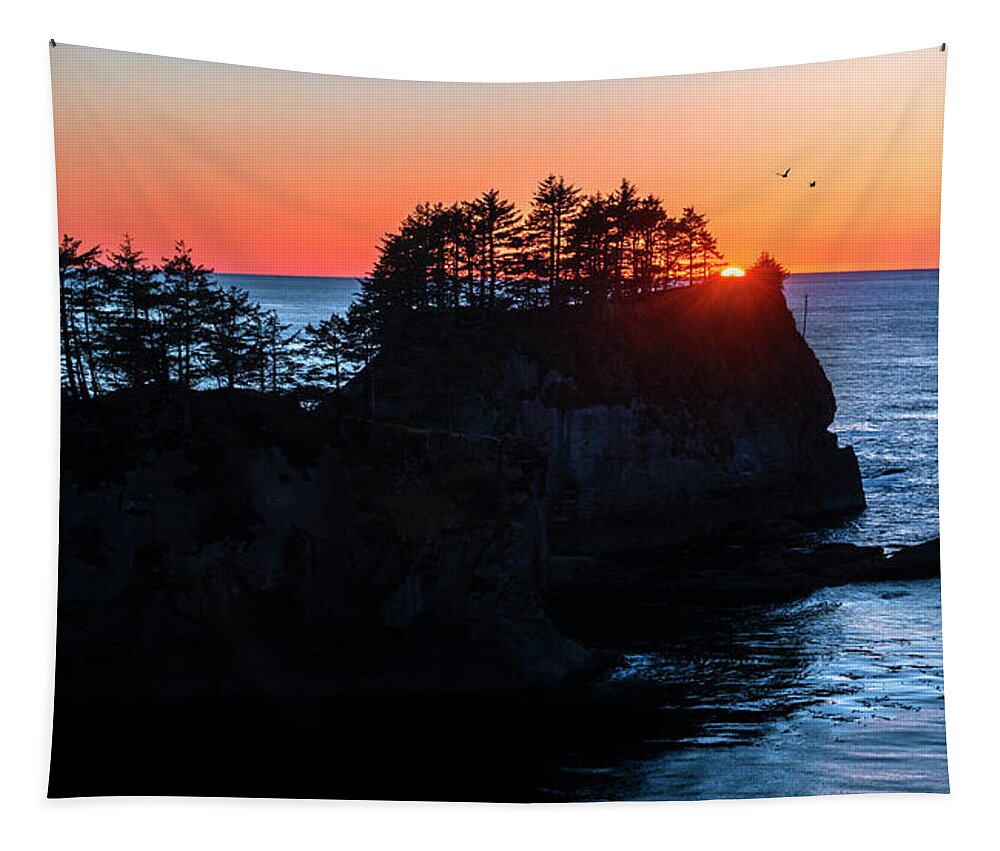 Cape Flattery Tapestry featuring the photograph Cape Flattery by John Poon